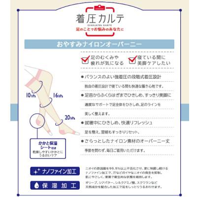 ふるさと納税 丸亀市 【メディックピエドシリーズ】おやすみナイロンオーバーニー Sサイズ ブラック |  | 01