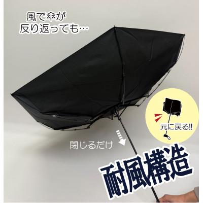 ふるさと納税 海南市 めおと傘 折りたたみ傘 紀州漆器アンブレラ 耐風骨 職人の手で1本1本持ち手を加工 ギフト包装 ペア |  | 01