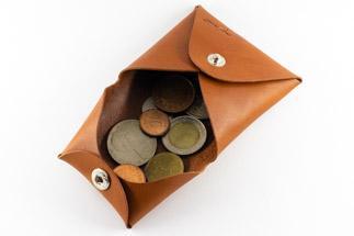 maf pinto レザーコインケース ライトブラウン