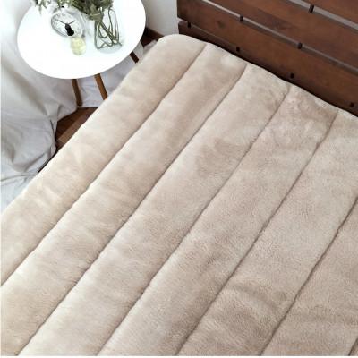 ふるさと納税 和泉市 【シングルサイズ】吸湿発熱あったかボリューム敷パッド ベージュ1枚 HTP-40S-BE |  | 03