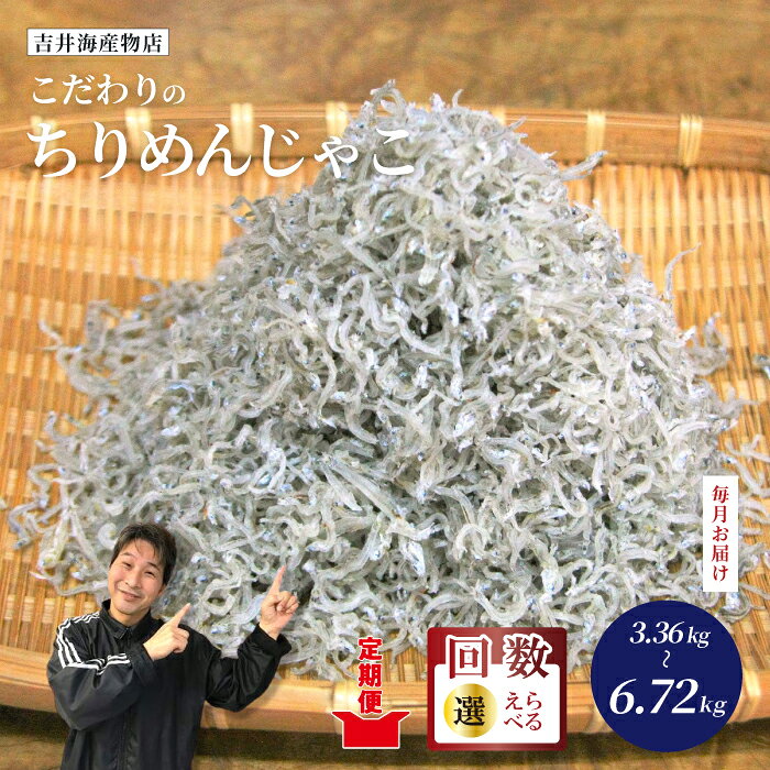 【ふるさと納税】【選べるお届け回数】 こだわり の ちりめんじゃこ 560g 【毎月お届け】 定期便 6回 12回 冷凍 小分け 便利 惣菜 海の幸 じゃこ 無添加 無着色 国産 小魚 魚介 海産物 シーフード お取り寄せ 高知 高知県 四万十 四万十市 しまんと 送料無料