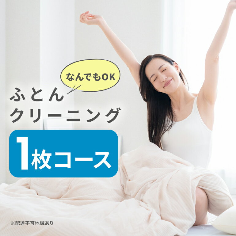 【ふるさと納税】ふとんクリーニング 1枚 （なんでもOK）
