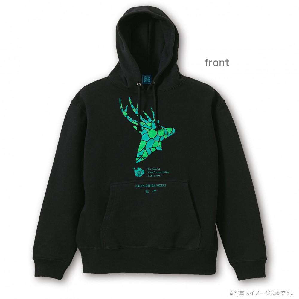 【ふるさと納税】屋久島ガーディアンズ（ヤクシカ）パーカー【サイズ選択可能】 | 衣料 ファッション トップス 人気 おすすめ