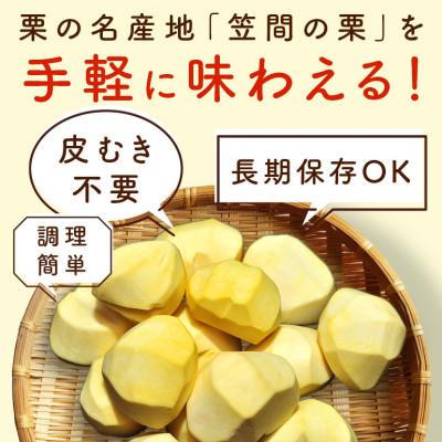 ふるさと納税 笠間市 【2026年秋　先行予約】アカツファームの冷凍むき生栗(手むき)800g(200g×4パック) |  | 01
