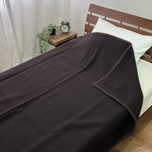 【訳アリ・掘り出し物】カシミヤ混 毛布 シングル 1枚