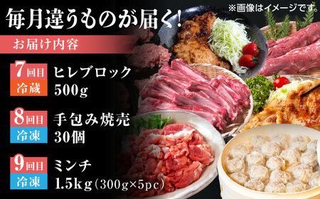 【12回定期便】豚帝 食べ比べ定期便【KRAZY MEAT(小田畜産)】[ZCP038]