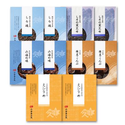 ふるさと納税 八尾市 小倉屋山本 えびすめ 昆布佃煮セット(O107)