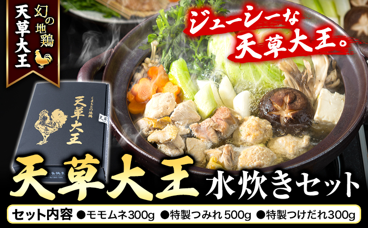 【幻の地鶏】天草大王 水炊き セット 大海水産株式会社《45日以内に出荷予定(土日祝除く)》地鶏 鶏肉---sms_fadmt_45d_r7_16000_1set---