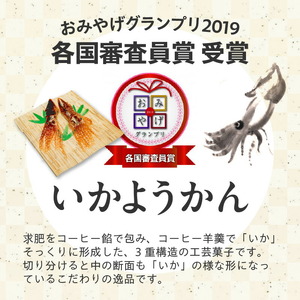 いか大漁函　【函館随一の工芸菓子「いかようかん」と焼チョコ最中「いか五郎商店」とのイカすセット！】 お取り寄せ 送料無料_HD070-001