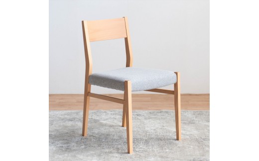 
            DCジャンブル01 ダイニングチェア ビーチクリア アネルカグレー 1脚 単品 チェア 椅子
          