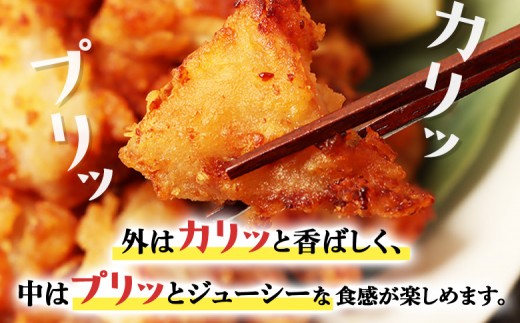 プリプリ触感が自慢 たこザンギ 計1kg （タコの唐揚げ 250g×4）