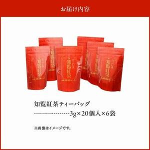 051-17 美味しい和紅茶!知覧紅茶ティーバッグ6袋セット