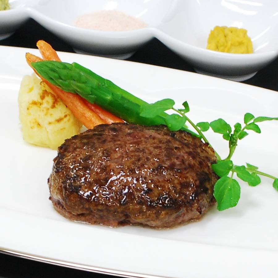 ＜松阪肉元祖　和田金＞「松阪牛」味わいハンバーグ160g×5（計800g）