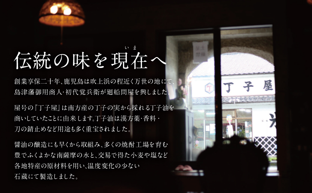 【創業享保20年の老舗醤油屋】丁子屋のかごしま調味料 詰め合わせ (6種) 贈答用 調味料 醤油 つゆ めんつゆ 酢 お酢 なごみ酢 鹿児島 南さつま市