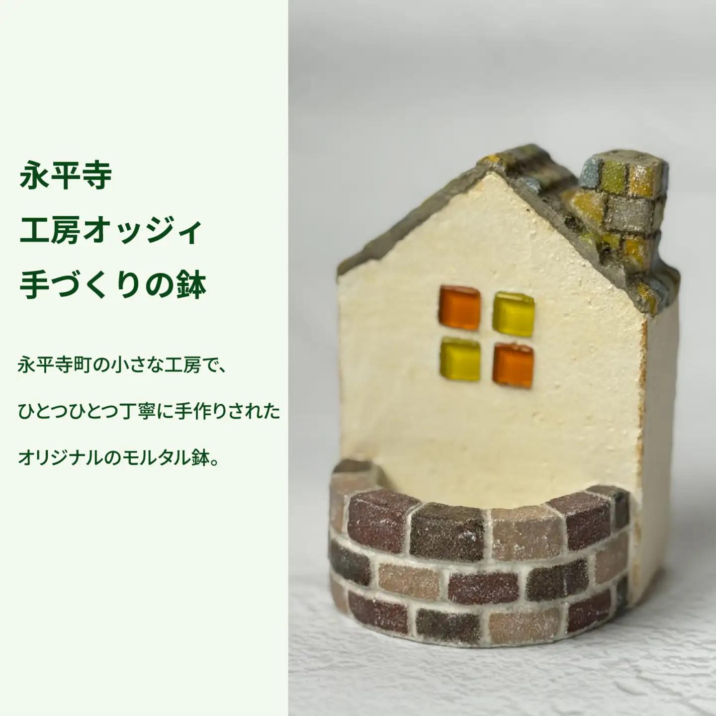 【期間限定】モルタル造形おうち鉢(大)と多肉植物の寄せ植え [A-078006]