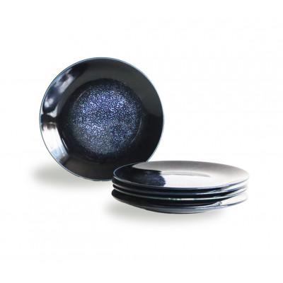 ふるさと納税 瑞浪市 テラグラーズ　サラダプレート　インディゴ　5客揃