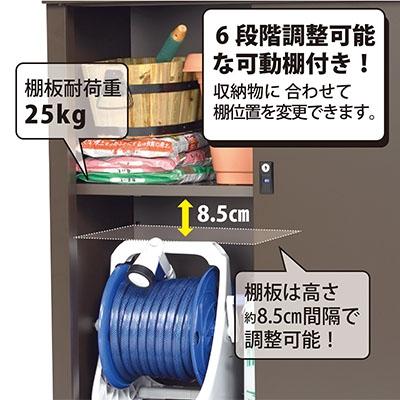 ふるさと納税 三条市 倉庫 物置 家庭用収納庫162cm 小型収納庫 [グリーンライフ] 【071P001】 |  | 01