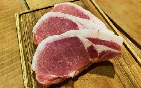 食の都庄内　庄内の美味しい豚肉＆いちごハーフセット※1月中旬頃より順次配送（金曜日発送） [NY2-171(産直出前便)] 厚切り豚ロース肉1パック＆いちご2パック