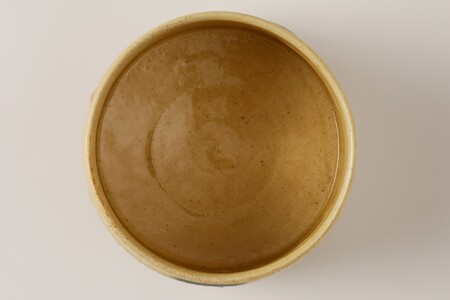 黄瀬戸抹茶碗　作者：山下　眞喜 【0032-066】陶芸 工芸品 陶器 茶道具 皿 鉢 美濃桃山陶 焼き物