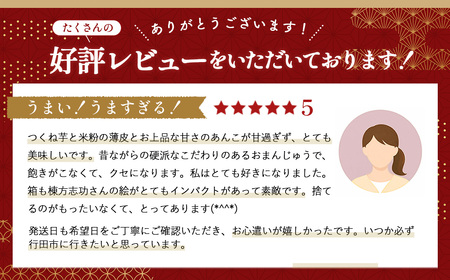 十万石まんじゅう　10個入 ／ 和菓子 饅頭 おまんじゅう おやつ 行田名物 十万石ふくさや 銘菓 こしあん 自家炊き しっとり 薯蕷皮 十勝産小豆 国産つくね芋 新潟県産コシヒカリ 十万石 埼玉県 