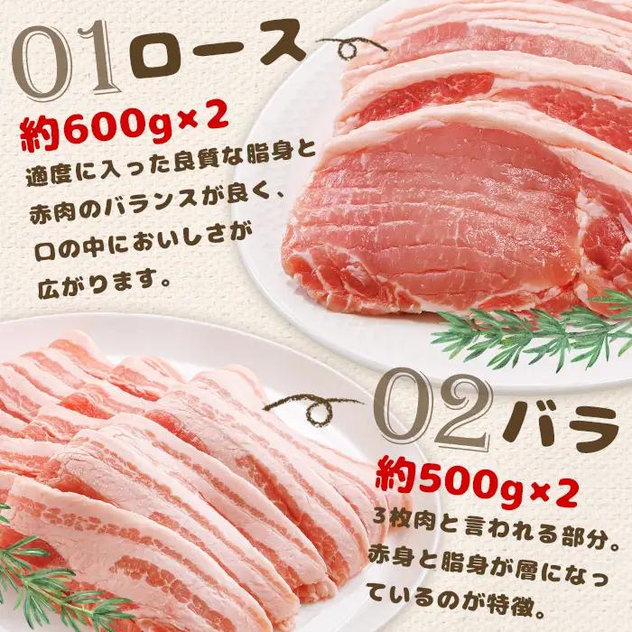 北海道中標津産 ミルキーポークまんぞくセット（計4.2kg）【1500302】