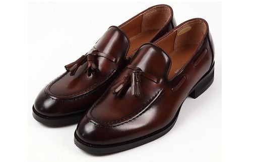 【浅草の靴】クリスチャンカラノ 本革ビジネスシューズ[FH-26] (サイズ：25.0cm　カラー：ブラウン)