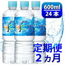 【ふるさと納税】【毎月定期便】【2か月お届け】「おいしい水」 天然水 富士山 600ml【24本入】アサヒ飲料全2回【4053312】