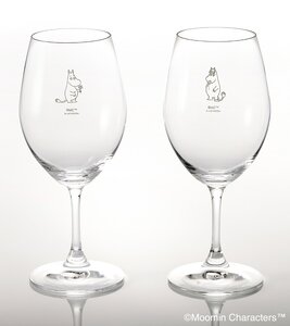 ムーミンワイングラスペア（ムーミン&スノークのおじょうさん）／リーデル ku186-027-r
