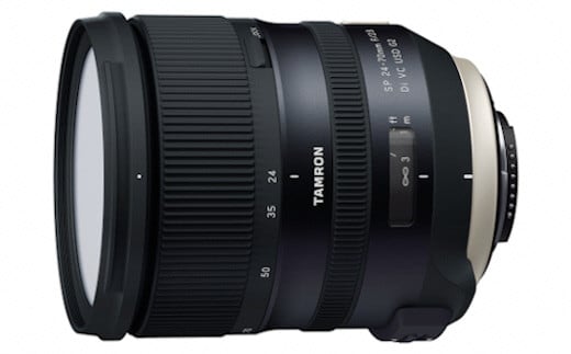 
タムロン フルサイズ一眼レフ用交換レンズ SP 24-70mm F2.8 Di VC USD G2(ニコンFマウント用) Model:A032N　【11100-0103】
