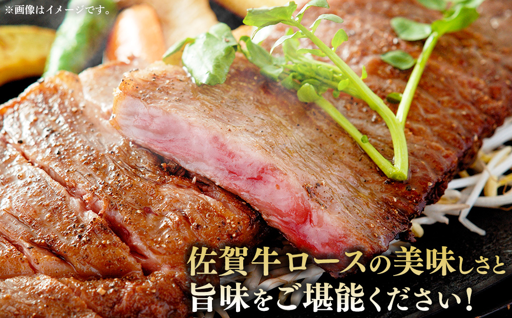 【数量限定】佐賀牛 ロースステーキ 200g×3枚【佐賀牛 ロースステーキ ロース肉 ロース 牛肉 ステーキ 上質 濃厚 サシ やわらか ブランド牛】B2-J030049