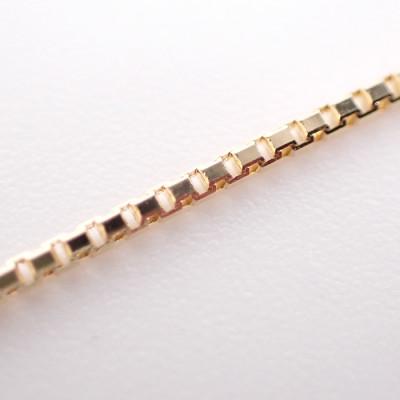 ふるさと納税 飯豊町 K18 ベネチアンスライドネックレス 50cm |  | 03