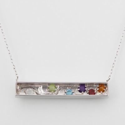 ふるさと納税 山梨県 K10WG　六猫足彩(無病息災)　ワイド　ペンダント(1点) |  | 02