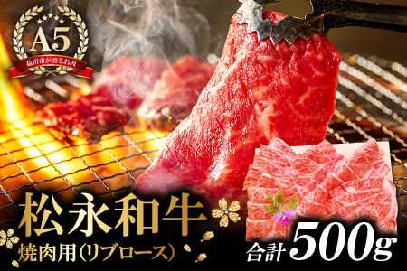C-291 松永和牛A5ランク　焼肉　500g