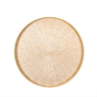 ふるさと納税 徳島市 Round RaysTray L　ホワイトアッシュ〜White Ash〜【DR014】 |  | 02