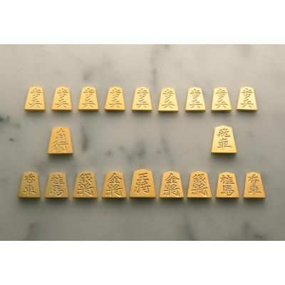 ふるさと納税 養老町 24金が光る!【金の駒　セット品】縁起物として大注目