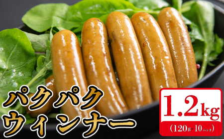 【1200g】 国産 豚肉 パクパクソーセージ (120g×10) 無塩せき 添加物 不使用 冷凍 真空パック 小分け 豚 ぶた 豚肉 ポーク 肉 挽き肉 ひきにく ミンチ ウィンナー  ソーセージ 阿波美豚 ブランド 人気 おすすめ ギフト 贈答 焼肉 バーベキュー BBQ おつまみ おかず 弁当 惣菜 ビール ワイン ハイボール 日本酒 スープ 送料無料 徳島県 阿波市 リーベフラウ