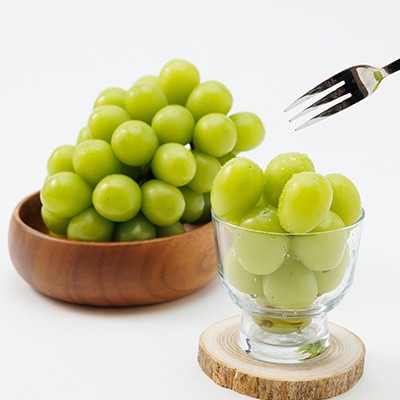 【2025年お届け】岡山県産 シャインマスカット  約1.2kg(2房)【配送不可地域：離島】