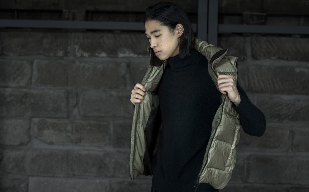 ＜UNISEX＞ 北海道ダウン：RETAR NUY／レタールヌイ［ESON／エソン］DOWN VEST［WHITE］