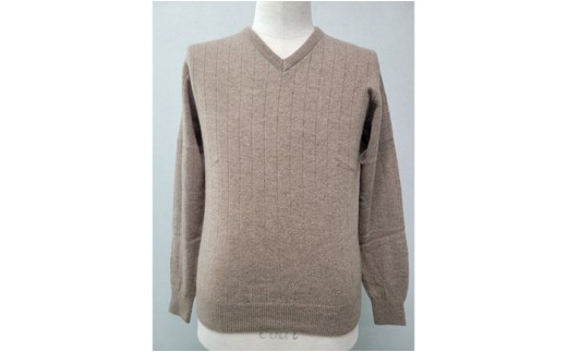 
                  MKMT2202　MEN’S　針抜き柄　Vセーター ブラウン/LLサイズ ニット ファッション おしゃれ 日本製 秋 冬 プレゼント ギフト MKブランド
                