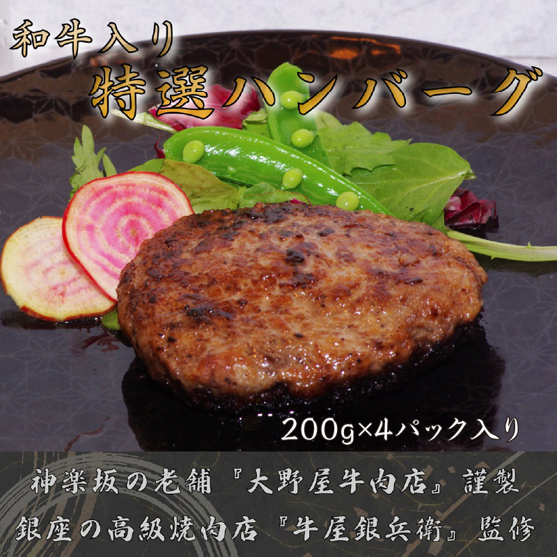 【ATCダイニング】和牛入り特選ハンバーグ