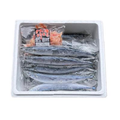ふるさと納税 根室市 タラバガニむき身300g・冷凍さんま5尾×5P C-36081 |  | 03