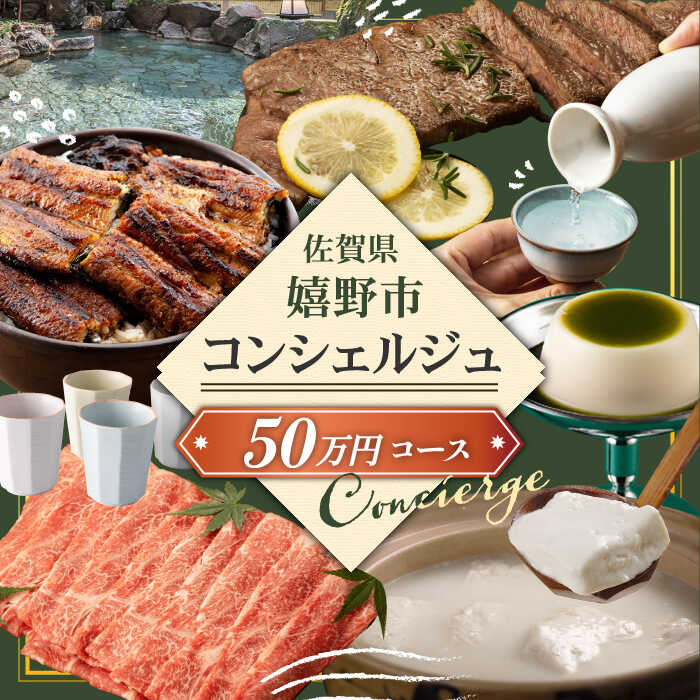 【ふるさと納税】嬉野の魅力を大満喫！コンシェルジュ 50万円プラン [NZY001]