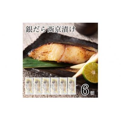 ふるさと納税 小松市 銀だら西京漬け 6切れセット 小分け 冷凍銀だら 小分け 西京焼