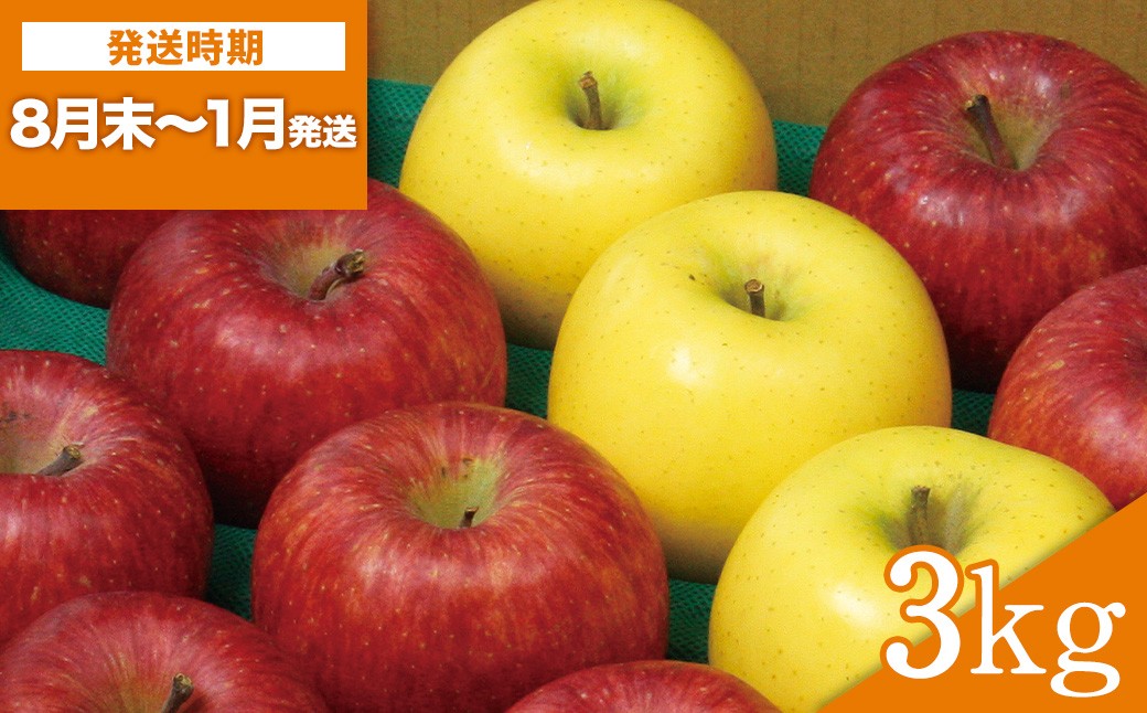 
                  三関旬のりんご 秀品 3kg （8玉～12玉） 満杯詰め 三関産 旬 りんご 品種お任せ 果物 フルーツ 秋田県 三関 【三関果樹研究会】[M15101]
                