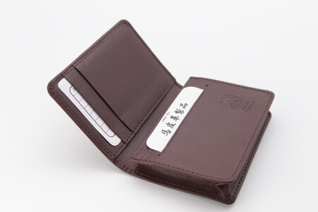 40-A-8　馬革製名刺入れ　⑧ブラウン ◇