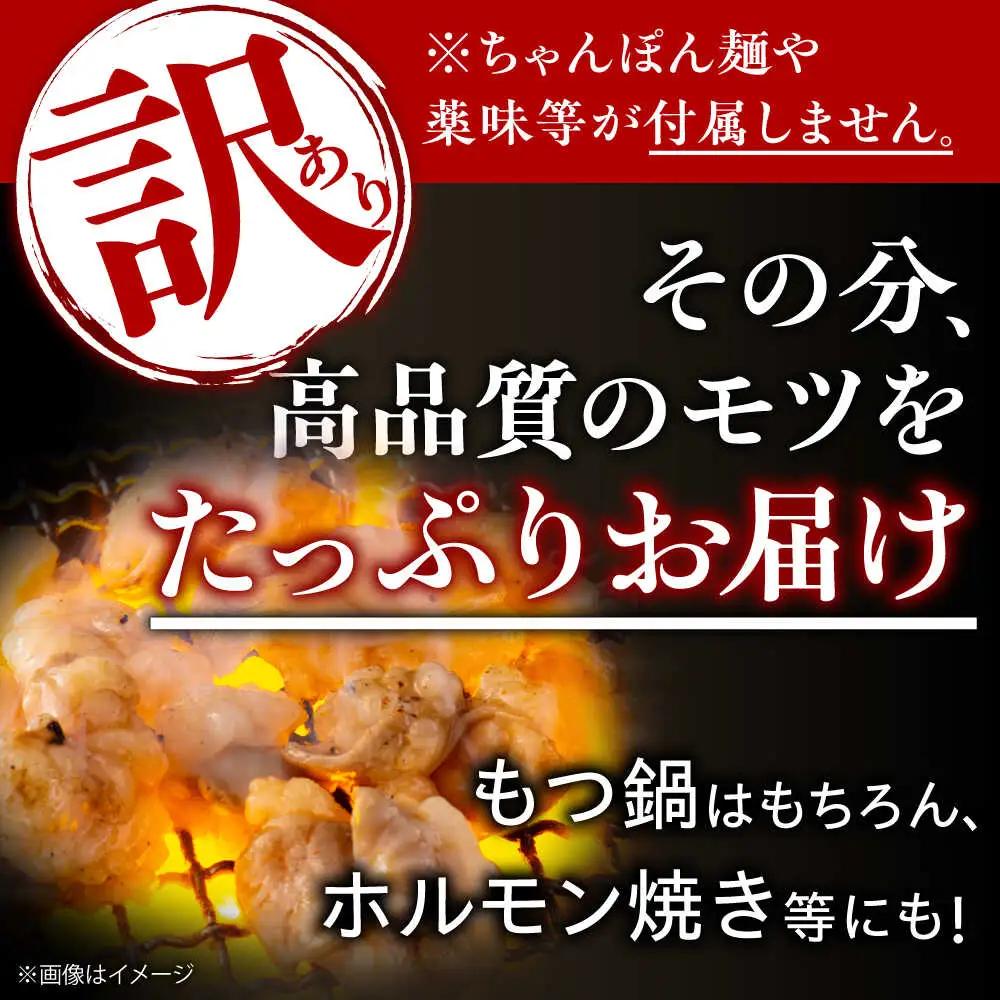 【訳あり】博多味噌もつ鍋 10人前[BGAB006] 訳あり