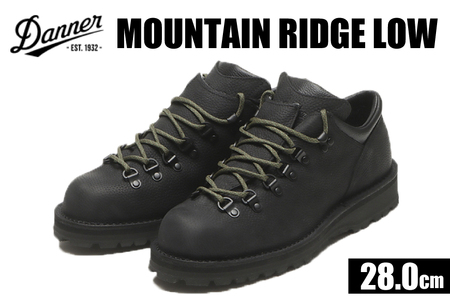 DANNER 紳士靴 マウントリッヂ ロー BLACK【28.0cm】 [STUMPTOWN渋谷店 石川県 志賀町 sk17jkf70292-8]