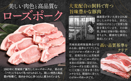 ローズポーク ロース切身800g きらいち結城店《90日以内に出荷予定(土日祝除く)》豚肉 薄切り国産豚