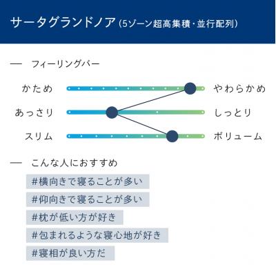 ふるさと納税 安芸高田市 ドリームベッド サータ グランドノア ダブル[No5895-0721] |  | 01
