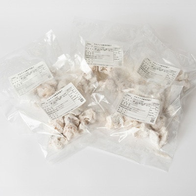 スルメイカ軟骨唐揚げ100g×10パック(1kg)【配送不可地域：離島】【1668737】